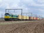 br-266-class-66---jt42cwr Die PB02 von Ascendos Rail Leasing Sarl (neuer Name f�r CBrail Leasing Sarl) in Diensten von Crossrail (92 88 0266 004-5-B-CBRL) mit einem Containerzug auf dem Weg von Antwerpener Hafen nach Aachen-West. Hier aufgenommen am 27/03/2010 kurz vor Antwerpen-Noorderdokken.