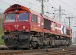 DE61 der HGK in Gremberg am 20.04.2010  ...