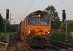 PB19 mit einem gem. G�terzug nach Aachen-West als Umleiter am ...