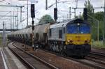 DE 6302 (92 80 1266 034-8D-XRAIL) mit Kesselzug in Berlin ...