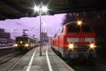 Die 218 833-2 und ...  Richard 05.02.2011