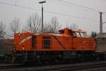 Northrail 271 001 (i.E. f�r NE) am 30.1.12 beim warten ...