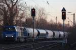Die aktuelle an Niag vermietete 272 001 am 16.1.12 bei ...