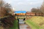 EH541(MaK G1206 der Eisenbahn und H�fen) in Gelsenkirchen-Bismarck. --02.12.2009-- ...