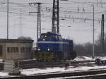 InfraLeuna 206 (275 806-8) in Gro�korbetha; 21.01.2010  ...