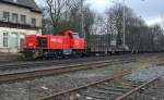 CFL Cargo 1506 am 20.2.10 in Ratingen-Lintorf  ...