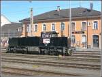 G1206 500-1664 der Gleisbaufirma Sersa in Basel St.Johann. (01.03.2010)  ...