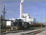 G1206 500-1664 der Gleisbaufirma Sersa in Basel St.Johann. (01.03.2010)  ...