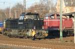 MRCE 500 1570 im Hintergrund EFW 212 370 und TWE ...