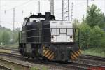 Lintorf am 8.5.10: G1206 der MRCE in Richtung D�sseldorf  ...