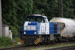 Lintorf, 26.5.´10: MAK 1206 (500 1836) der WRS (mit Beschriftung ...