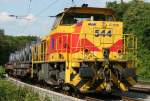 Die 544 der E&H durchf�hrt Duisburg Neudorf mit Coils am ...