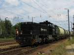 br-275-mak-g-1206 Diese G1206 von RSB Logistic zog am 25.06.'10 einen Glassandzug aus dem Werk in Hosena