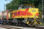 Die 547 der E&H durchf�hrt Duisburg Neudorf am 07.07.2010  ...