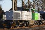 Die nagelneue Vossloh 275 016 (i.E. f�r Niag) fuhr am ...
