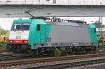 br-28-e186 2831 spannt am 15.7.10 in Duisburg-Entenfang um