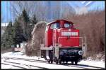 BR 291 291 902-5 f�r kurze Zeit abgestellt hinter dem B� Gartenstra�e (Stralsunder Hafenbahn)  am 06.03.10 