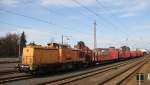 MTEG 293 022-0 am 30.03.10 in Torgau.  ...