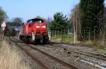 am 6.4.10 - .....noch wenige Meter dann �bernimmt 294722-4 einen ...