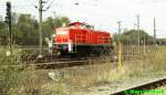 Die 294 656-4 beim Rangieren in Kassel Nord  ...