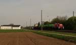 BR 294 294 804 mit ihrem T�glich- Abendlichen M�llzug unterwegs. (23.04.2010, Mangolding)