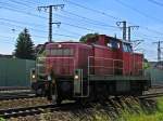 294 876-8 f�hrt am 15.06. 10 durch Lehrte, um wenig sp�ter ...