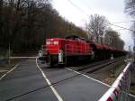 BR 294 294 725-7 am 21.3.2010 aus Herzogenrath kommend am B� Rimburg
