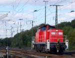 Die 294 720-8 fuhr am 14.10.2009 in Gnf Gremberg ein. ...