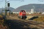 294 775-2 fährt am 19.11.2009 Lz von Ludwigshafen(Rh.) Gbf. nach ... 294 775-2 fährt am 19.11.2009 Lz von Ludwigshafen(Rh.) Gbf. nach ...