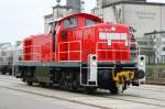 br-294-remotorisiert-ab-294-501 wie neu rangiert 294 701-8 am 03.08.09 im Regensburger Westhafen