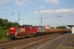 295 952-6 (OHE 160075) mit 216 158-6 (OHE 200086) und ...