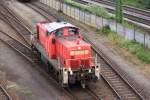 295 076-4 bei Rangierfahrten ...  Torsten K�hnen 27.08.2010