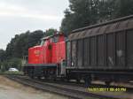Ein Rangierzug mit 295 ...  Jonatan Voss 01.08.2011