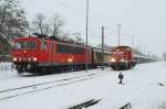 155 037-5 und 298 ...  Maik Gentzmer 22.01.2010