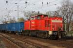 298 326-0 rangiert am Abend des 29.04. 10 in Ruhland  ...