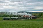 BR 30.33 mit dem Nostalgie Express Leiser Berge kurz vor ...