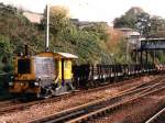 342 mit Bauzug auf Bahnhof Arnhem am 21-10-1996. Bild und ...