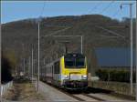 BR 3000 Durch kr�ftiges Abholzen ist in Erpeldange/Ettelbr�ck eine neue Fotostelle entstanden und hier bot sich am 07.03.10 die Gelegenheit den IR Liers-Luxemburg abzulichten. (Jeanny)