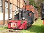 BR 310 310 914 konnte man zur Saisoner�ffnung, am 11.04.10 im BW Adorf/Vogtl. bewundern. Die Lok war zuletzt auf der Strecke M�nchberg-Hof unterwegs.