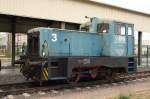 br-312-dr-v-23-dr-102 Werklok 3 Zellstoff Stendal wartet auf die n�chste Arbeit. Aufgenommen am 30.08.2009 in Niederg�rne