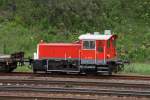 332 265-8 rangiert im Ausbesserungswerk Eberswalde 18.05.2010  ...