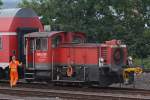 Die 335 103 rangierte ...  Niklas Eimers 12.09.2011
