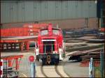 BR 362 362 594-4 auf dem Gel�nde der Volkswerft Stralsund.  am 11.10.06 