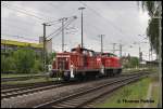 Nachschuss 363 111-6, am 17.05.2010 in Lehrte.  ...