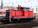 BR 363 Eine DB 363 im Hauptbahnhof von M�nster, 6. Juli 2010.