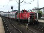 BR 363 363 676 beim Rangieren in Hamburg Altona am 05.Juni 2010.