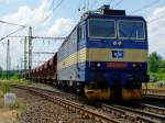 BR 363 363-044 am 05.07.2010 bei Einfahrt in Chomutov