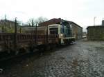 Die Br 365 der RSE Rangiert im Railport Bonn  ...