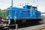 BR 365 GKL Lokservice 365 695 am 7.6.10 in Duisburg-Entenfang