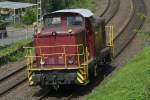 Hochwaldbahn Vl.7 legt sich ...  Dominik Eimers 29.08.2011